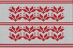 Christmas wool snowflakes pattern Product Image 1
