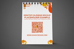 Desktop Calendar A6 Mockup Product Image 3