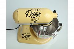 Stand Mixer Mockup Photo Kitchenaid Mixer Mock up Decal Product Image 4
