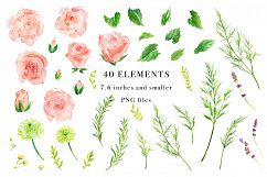 Soft Florals Watercolor Set Product Image 2