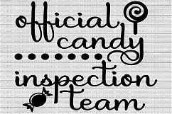 Official Candy Inspection Team SVG Product Image 1