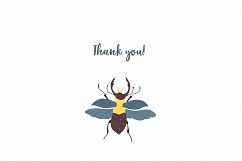 Beetles png clipart, Baby nursery, Insect png elements Product Image 6