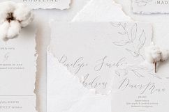 Elegant Floral Wedding Invitation Suite Product Image 9