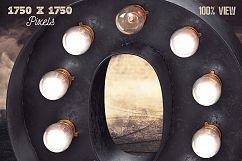 3 Light Bulbs 3D Letterings Product Image 5