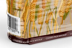 Cookies Pack Mockup - Half Side View Product Image 5