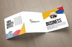 Business Agency Square Trifold Brochure Product Image 3