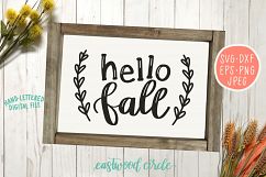 Fall SVG Bundle - Hand Lettered SVG Files for Signs Product Image 7