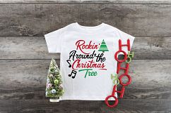 Rockin' Around the Christmas Tree - Christmas SVG Cut File Product Image 4