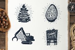 Lumberjack. Vintage Badges (part 2) Product Image 5