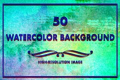 50 Watercolor Backgrounds Product Image 14