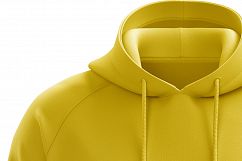 Men&#039;s Hoodie Front View HQ Mockup Product Image 2