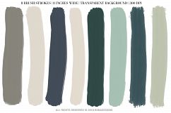 Brush Strokes, Digital Brush Strokes Product Image 2