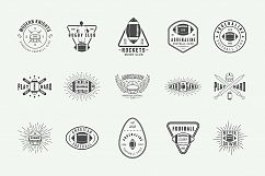 Football and Rugby Emblems Bundle Product Image 11