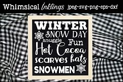 Winter Collage SVG Product Image 1