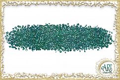 Turquoise Glitter Blue and Green Digital Clipart Brush Stroke 24 of beautiful PNG files Product Image 9