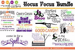 Hocus Pocus Halloween Bundle SVG DXF cut ready files Product Image 1