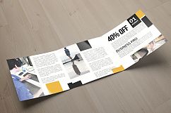 Business Dealing Square Trifold Brochure Product Image 3