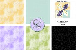 Quilt Patterns Digital Paper Pack Q-1P Product Image 3