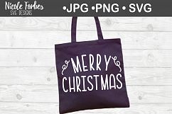 Merry Christmas SVG Cut File Product Image 2