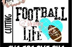 Football Is My Life - Football SVG Cutting File Product Image 2