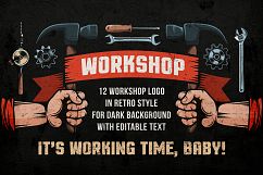 Workshop Color Emblems On Dark Product Image 1