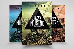 Jazz Music Party Flyer Product Image 1