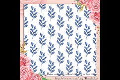 100 Seamless Watercolor Fall Leaf Digital Papers Product Image 2