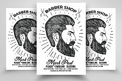 10 Barber Shop Psd Flyer Templates Bundle Product Image 5