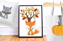 Fall Animals graphics and illustrations Product Image 5