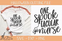 One SpookTacular Nurse - Halloween SVG - Cutting File Product Image 1