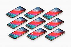 iPhone XS 20 Mockups Scenes 5K - PSD Product Image 19