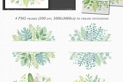Watercolor green design Product Image 2