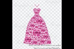 100 Diamond Bridal Dress Clip Arts, Diamond Wedding Gowns Product Image 4