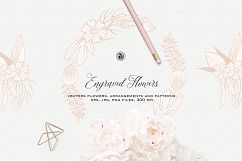 Engraved Flowers Product Image 3