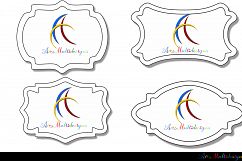 Label clipart bundle / digital label clipart bundle / frames bundle / high quality frames / digital frames clip art / label clipart Product Image 9