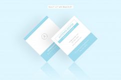 Square Business Card Design Product Image 2