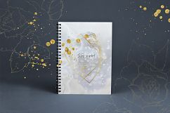 Impressive Diamonds Watercolor and Vector set   Product Image 8