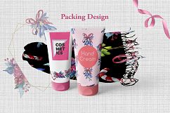 Christmas winter holiday PNG watercolor set Product Image 6