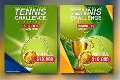 Tennis Tournament Flyer Template Product Image 3