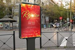 Rejoice Christmas Flyer Poster Template Product Image 4
