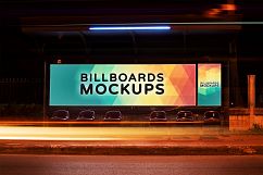 Billborad Mockups at Night Vol.1 Product Image 2