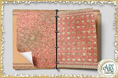 Luxury Rose Gold Glitter Seamless Digital Papers,Borders Set Product Image 10