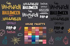 Halloween Doodle Set Product Image 8