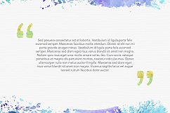 Watercolor Keynote Template Product Image 20