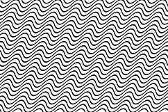 15 seamless wave line patterns (EPS, AI, SVG, JPG 5000x5000) Product Image 3