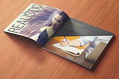 SQUARE MAGAZINE BROCHURE CATALOG MOCKUPS Product Image 6