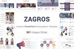 Zagros Business PowerPoint Template Product Image 1