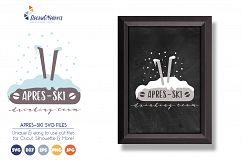 Apres-Ski SVG Files - Fun Winter SVG Product Image 1