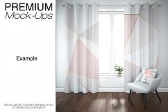 Curtains &amp; Pillow Mockup Pack Product Image 12