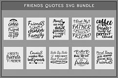 Friends Quotes SVG Bundle Product Image 2